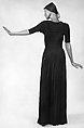 Evening dress, Alix (French, 1934–1942), silk, French